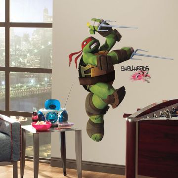 Väggdekor Ninja Turtles Raphael Giant RoomMates
