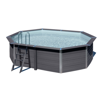 Oval Pool Komposit 524x386x124 cm Swim & Fun