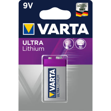 Batteri Litium Ultra 9V Varta
