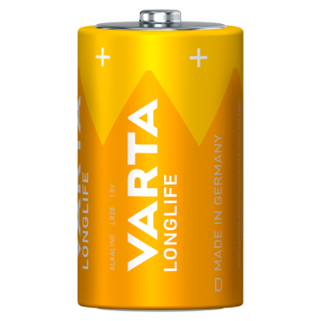 Batteri D Longlife 2-pack Varta
