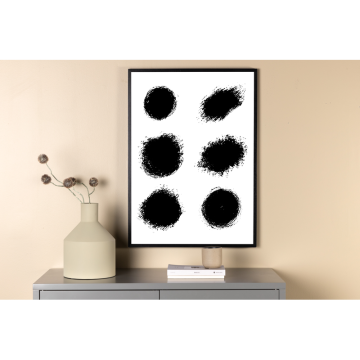 Poster Abstract Dots Stora Venture Home