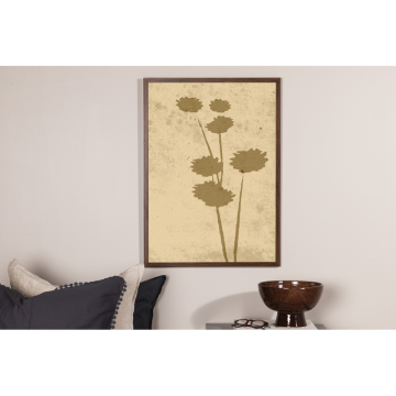 Poster Abstract Flower Art Venture Home