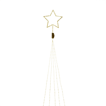 Julgransbelysning Slinga med Toppstjärna LED Gnosjö Konstsmide