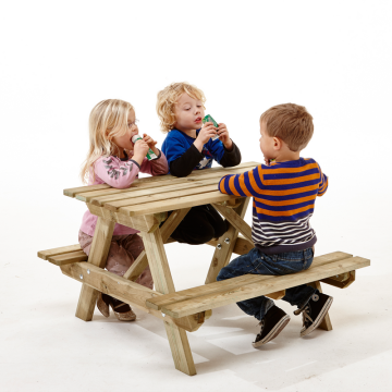 Picknickbord 91 cm Tryckimpregnerat Trä för barn NORDIC PLAY Active