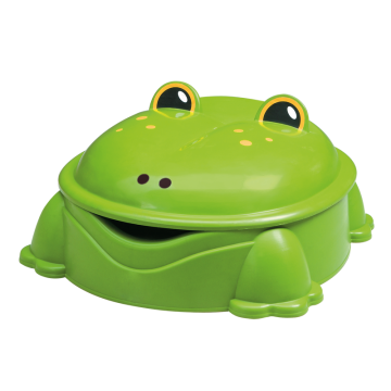 Sandlåda Plast Freddy the Frog med lock Paradiso Toys