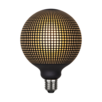 LED-LAMPA E27 G125 GRAPHIC DOT Star Trading