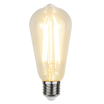 LED-LAMPA E27 ST64 SENSOR CLEAR Star Trading
